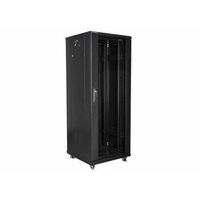 rack de 32u lanberg ff01-6632-12b 600x600mm negro con ventiladores y capacidad 800kg
