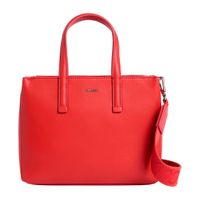 calvin klein bolso tote con asa larga rojo k60k612904-imv