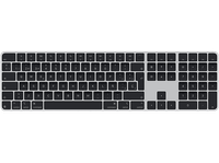 apple magic keyboard con touch id y teclado numerico teclas negras espanol bluetooth gris