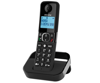 TELEFONO SOBREMESA ALCATEL DEC F860 NEGRO