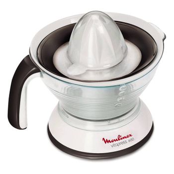 Moulinex Vitapress 600 PC300B10 Exprimidor 30W Blanco/Negro