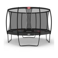 cama elastica berg elite 430  red deluxe levels game  safety net deluxe xl