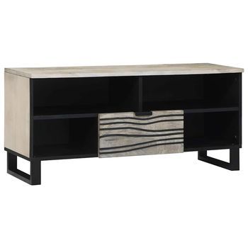 Unidades De Tv 100 X 33 X 46 Cm Blanco Madera De Ingeniería Vidaxl