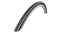 pneu route 700 x 25 schwalbe lugano2 noir blanc tr  25 622