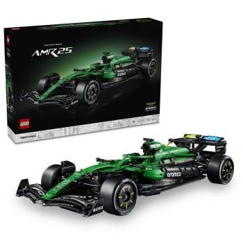 LEGO Technic Aston Martin Aramco AMR25 Coche F1, Juguete de construcción +18 años - 42240