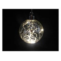 bola cristal luz led transparente