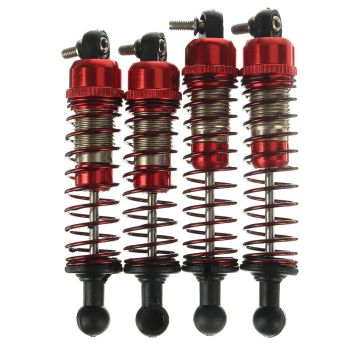 4PCS SG 1604 1/16 Coche RC Amortiguador Hidráulico Actualizado 1604-BZ02 Piezas de Repuesto del Modelo de Vehículos
