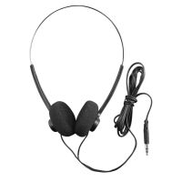 auriculares hama slight ii con cable jack 35 mm para musica diadema ajustable color negro
