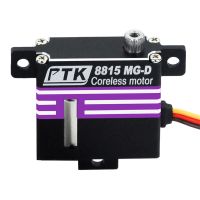 servo ptk 8815 mg-d de 15 kg engranajes de metal para planeadores de ala fija de modelo rc programable de alta torsion
