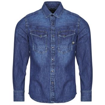 G-Star Raw Camisa manga larga DAKOTA SLIM SHIRT L\S para hombre