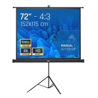 pantalla de proyeccion iggual 72 con tripode y bolsa