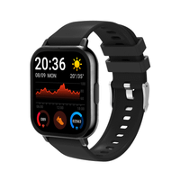smartwatch denver bluetooth con frecuencia cardiaca y presion arterial negro