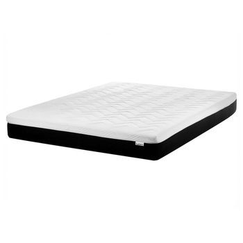 Colchón De Espuma Visco Gel Medio Con Funda Extraíble De Poliéster Con Cremallera 160 X 200 Cm Spongy