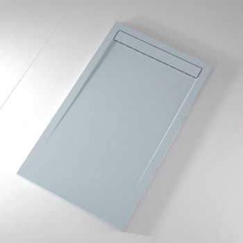 Plato De Ducha Pizarra Clever Ceniza  90x120 Cm