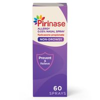 pirinase hayfever 005 nasal spray for adults - 60 sprays - single pack