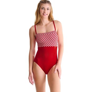 Lisca Bañador Traje de baño una pieza sin tirantes y aros BONDI BEACH para mujer