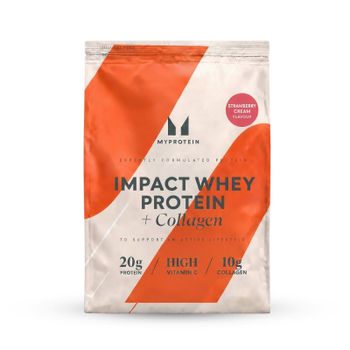 Impact Whey Protein - 720g - 30raciones - Strawberry Cream (+Collagen)