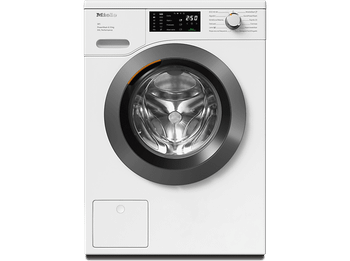 Lavadora carga frontal - Miele WCK360 WCS, 10 kg, 1400 rpm, 11 programas, QuickPowerWash, Alisar extra, Blanco loto