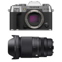 camara mirrorless fujifilm x-t50 402mp 62k30p wifi bluetooth  sigma 16-300mm f35-67