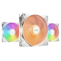 ventilador be quiet light wings lx 120mm pwm blanco pack 3x1600rpm rgb