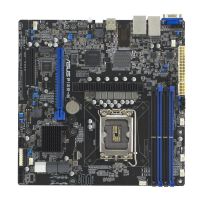 placa base asus p13r-m intel c262 lga1700 ddr5 micro atx dual lan m2 sata iii