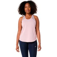 asics road  camiseta de running mujeres - rosa