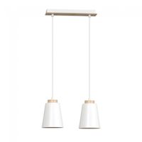 regleta de techo lasso blanco 2 luces