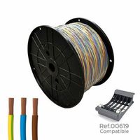 cable electrico multicore h07z1-k 3g tricolor - 200m