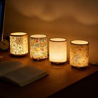 lampara de escritorio vintage pequena con decoracion de estilo rustico adecuada para dormitorios salas de estar u oficinas regalo para el dia de san valentin