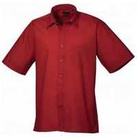 premier camisa manga corta poplin para hombre