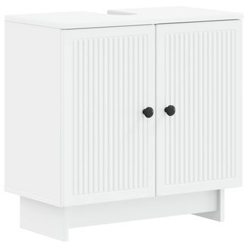 Vidaxl Mueble De Lavabo Para Baño Utrecht Blanco 59,5 X 31,5 X 59 Cm
