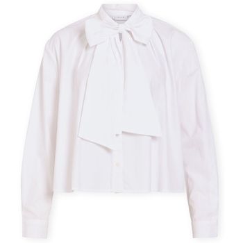 Vila Blusa Bowa Shirt - Snow White para mujer