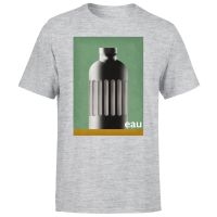 eau mens t-shirt - grey - m - grey