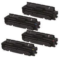 compatible multipack canon i-sensys mf-732cdw printer toner cartridges 4 pack -1254c002