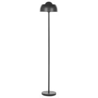 lampara de pie de metal negro 148 cm interruptor cable largo senette