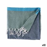 foulard multiusos 160 x 200 cm azul 12 unidades