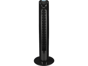 Ventilador de torre - Jata JVVT3042, 45 W, 3 Velocidades, 27 cm Diámetro, Temporizador, Mando a Distancia, Negro