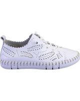 de the happy monk creta014 zapatillas casual de mujer pi blanco