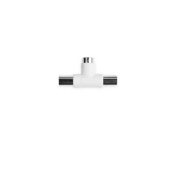 Divisor de señal coaxial EKON ECANSPLIT2M1F Blanco 3 conectores 9,5 mm