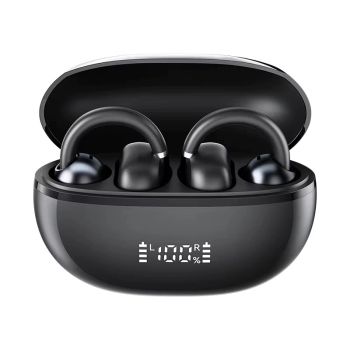 HAYLOU Airfree TWS Ganchos de oreja Auriculares bluetooth 5.4 Audio espacial de 360° Cancelación de ruido AI de llamada