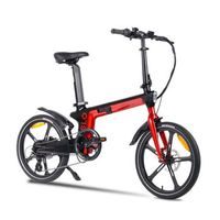 bicicleta electrica youin oslo bk1900 plegable urbana 20 pulgadas motor 250w bateria en tija sillin frenos hidraulicos shimano 7v cuadro carbono autonomia real 45km pantalla led