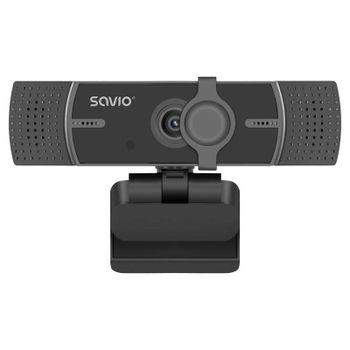 Webcam Savio CAK-05 2K Ultra HD 3,7 MP Autofocus Micrófono Cancelación Ruido
