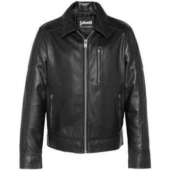 Schott Cazadora de cuero LCADAM para hombre