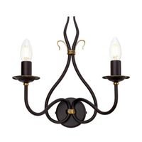 aplique de pared windermere 2 luces