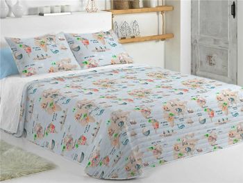 Colcha boutí confortino mondo viaje 140 g cañete