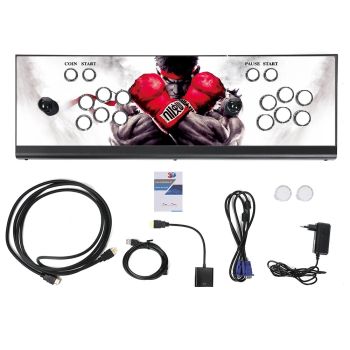 [256G] 2026 Nueva Caja Pandorra Consola de Juego Arcade Retro 3D con Función WiFi Incorporada 30000+ Juegos Máquina de V
