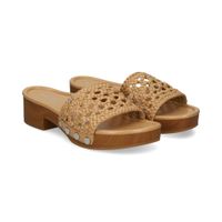 michael kors sandalias con plataforma mujer - marron talla 10