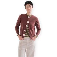 compania fantastica chaqueta de punto compania fantastica 10313 cardigan - brown para mujer