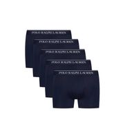 polo ralph lauren para hombre 714864292009 pack de 5 calzoncillos boxer de algodon elastico marino s homewear