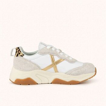 Munich Deportivas Moda 8770188 WAVE 188-WHITE GOLD ANIMALIER para mujer